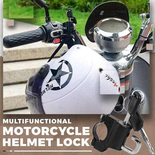 🔥2024 Hot Sale🔥Bicycle and motorcycle helmet locks
